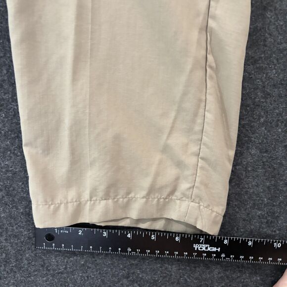 Magellan Sportswear Convertible Pants Men's Large Khaki Zip Off Fishing Hiking - Picture 8 of 12